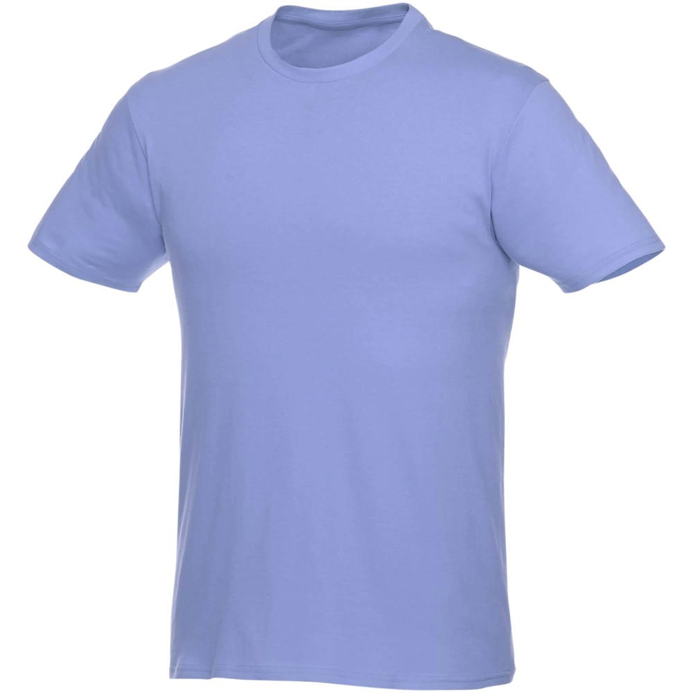 Heros heren t-shirt met korte mouwen - met logo of onbedrukt bestellen - Lichtblauw