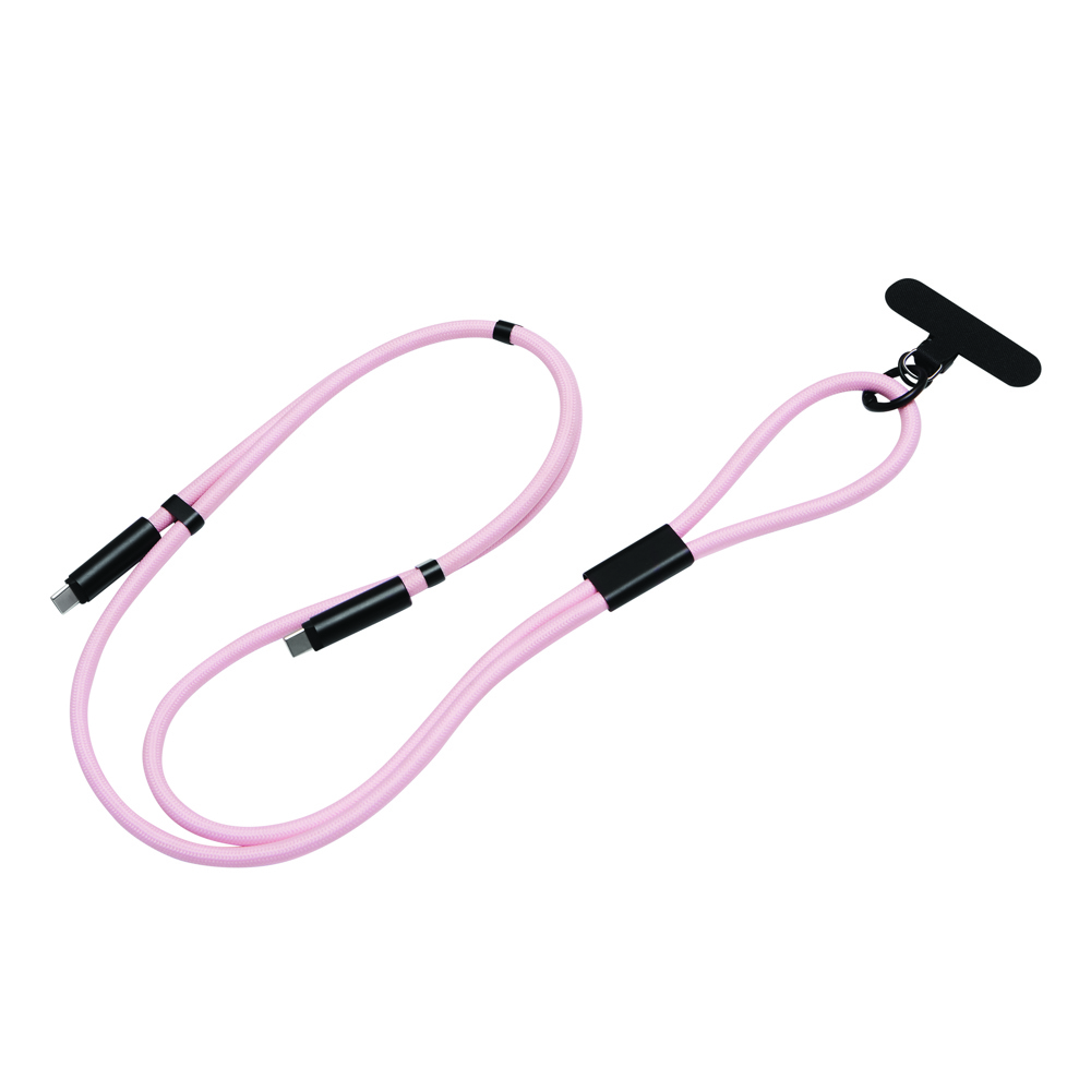 MOBILE CARRY - Universele mobiele telefoonriem - voor bedrijven en relatiegeschenken - Roze