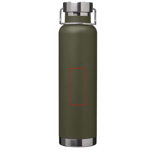 Thor 650 ml RCS gecertificeerde gerecyclede roestvrijstalen koperen vacuüm geïsoleerde waterfles 