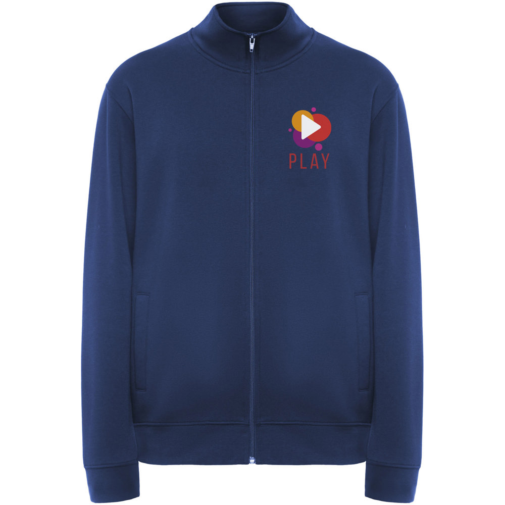 Ulan 280 g/m² unisex sweater met volledige rits