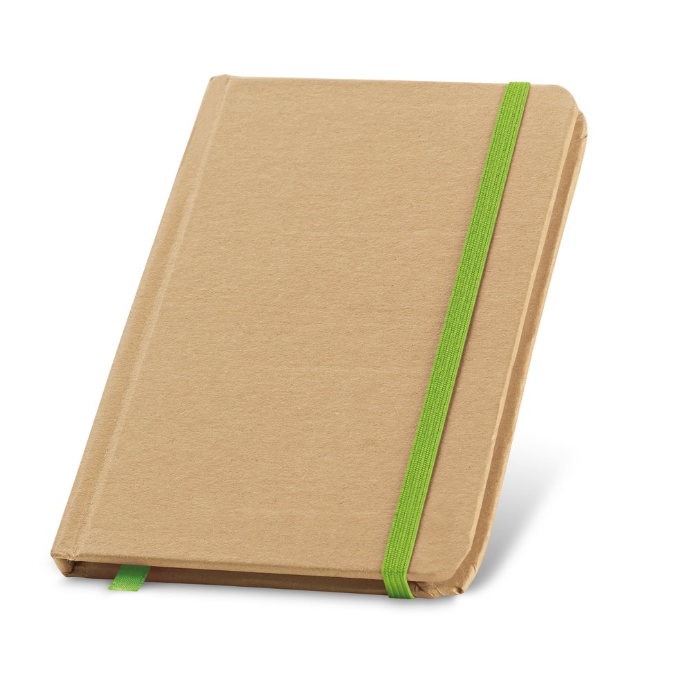 FLAUBERT. Kladblok in zakformaat met effen pagina's - kopen of bedrukken - Licht groen