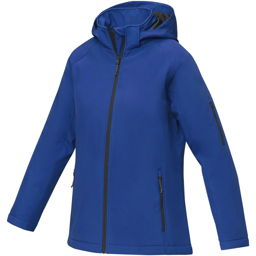Notus gewatteerd softshell damesjas - bedrukt of onbedrukt verkrijgbaar - blauw