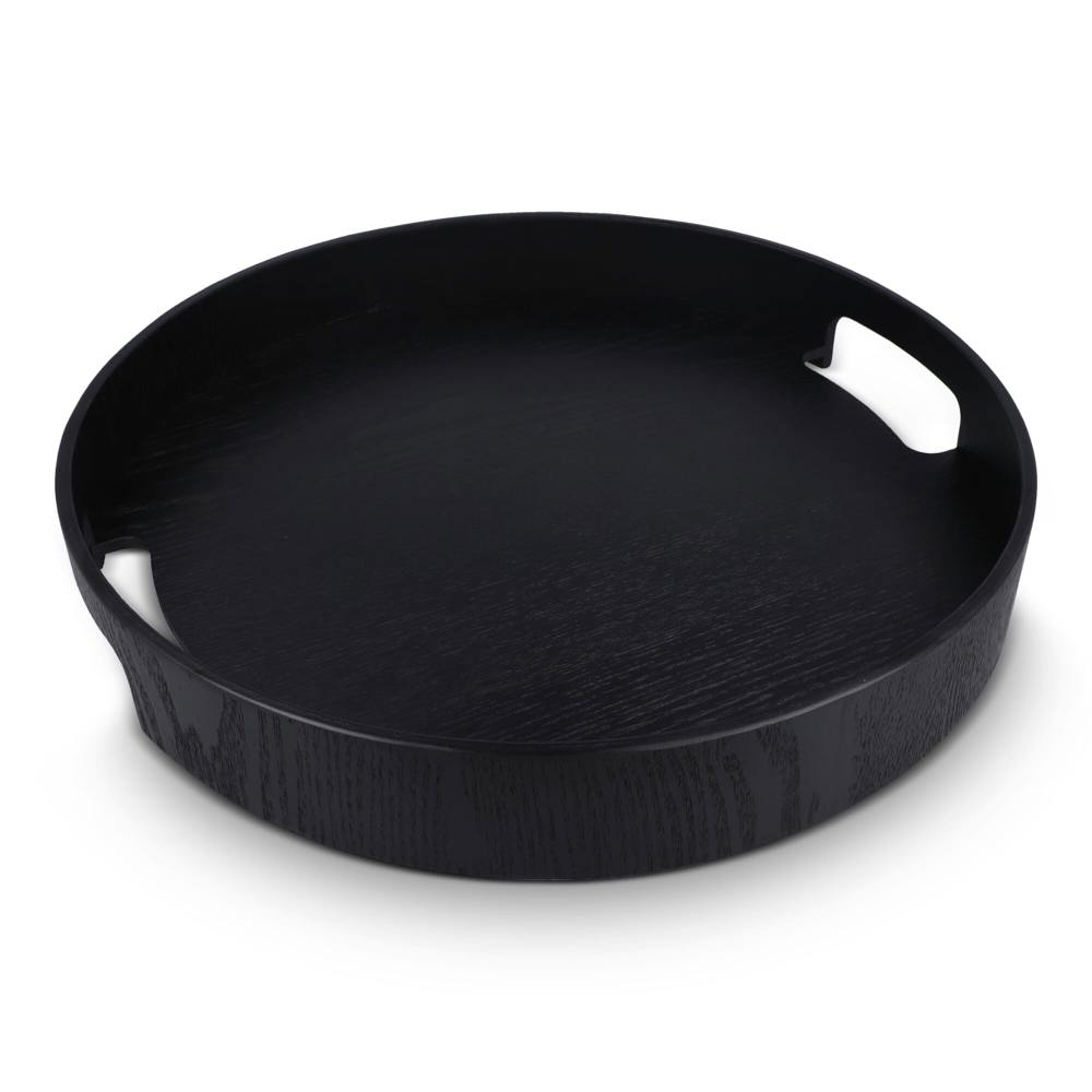Sagaform Hanna Rond Dienblad 35cm - kopen of bedrukken - Zwart