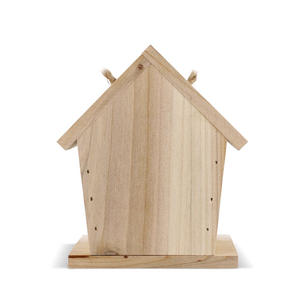 Klein vogelhuisje van FSC-hout
