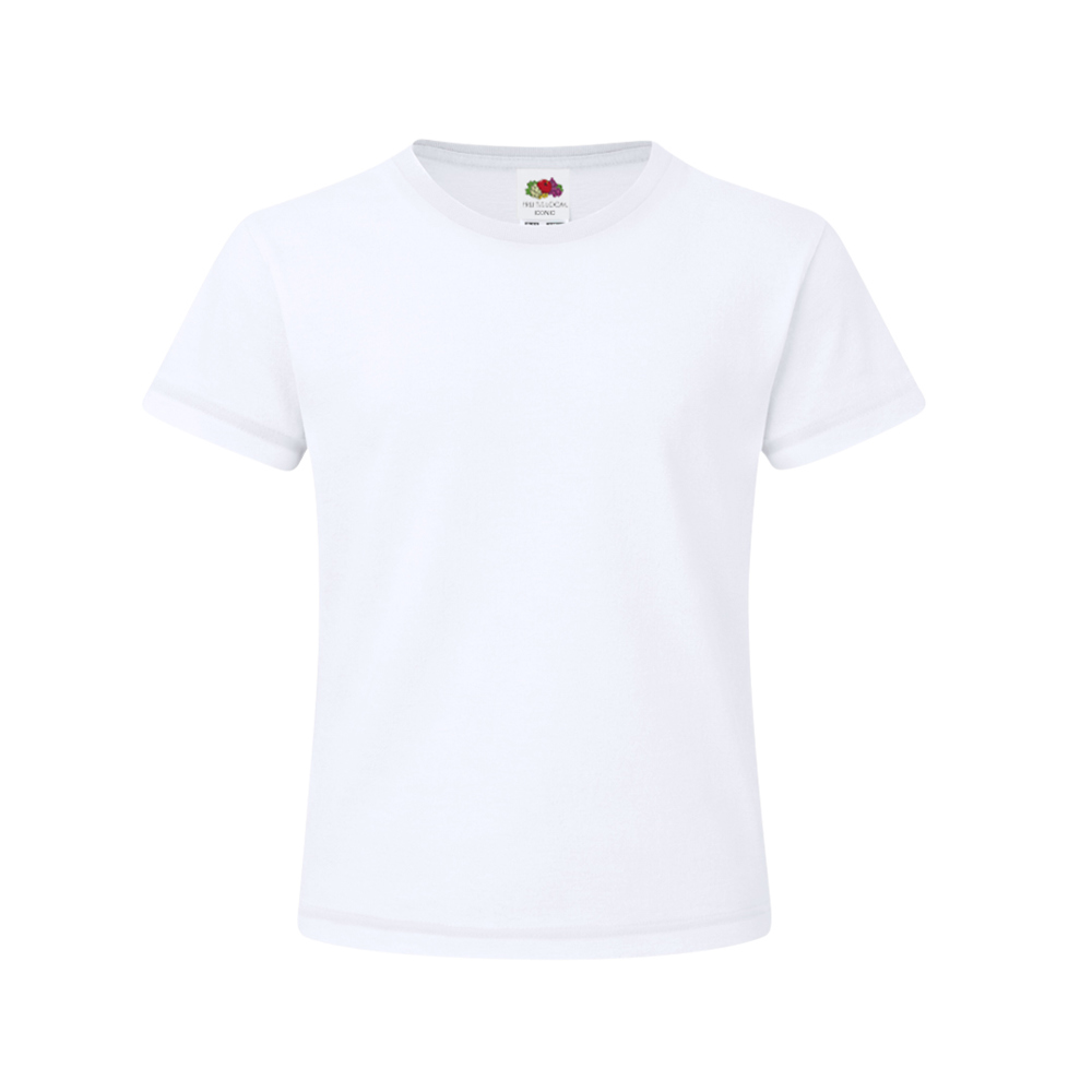 Wit Kinder T-Shirt Iconic - BLA