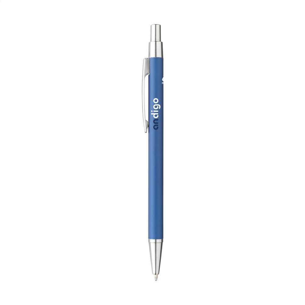 Sfera Recycled Aluminium pennen - bedrukt of onbedrukt verkrijgbaar - Blauw