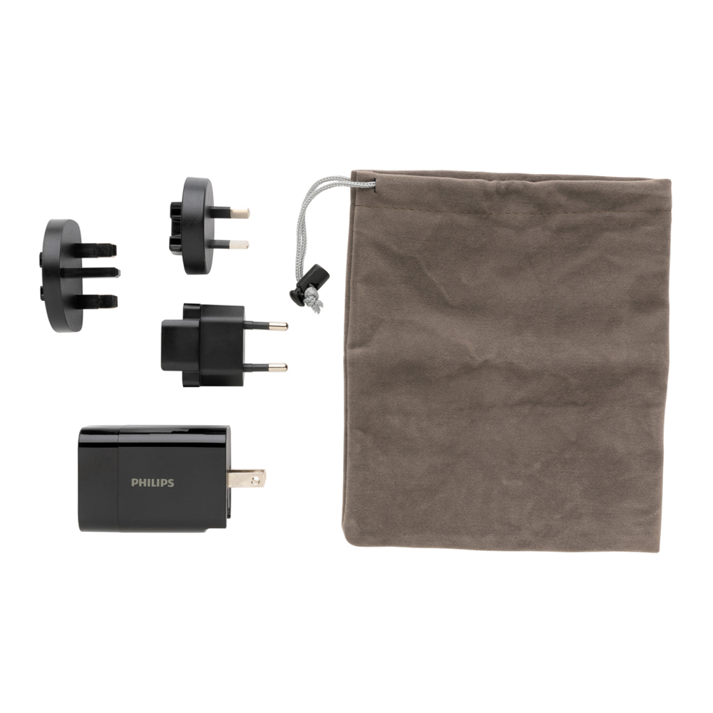 Philips 30W ultra snelle reisadapter set
