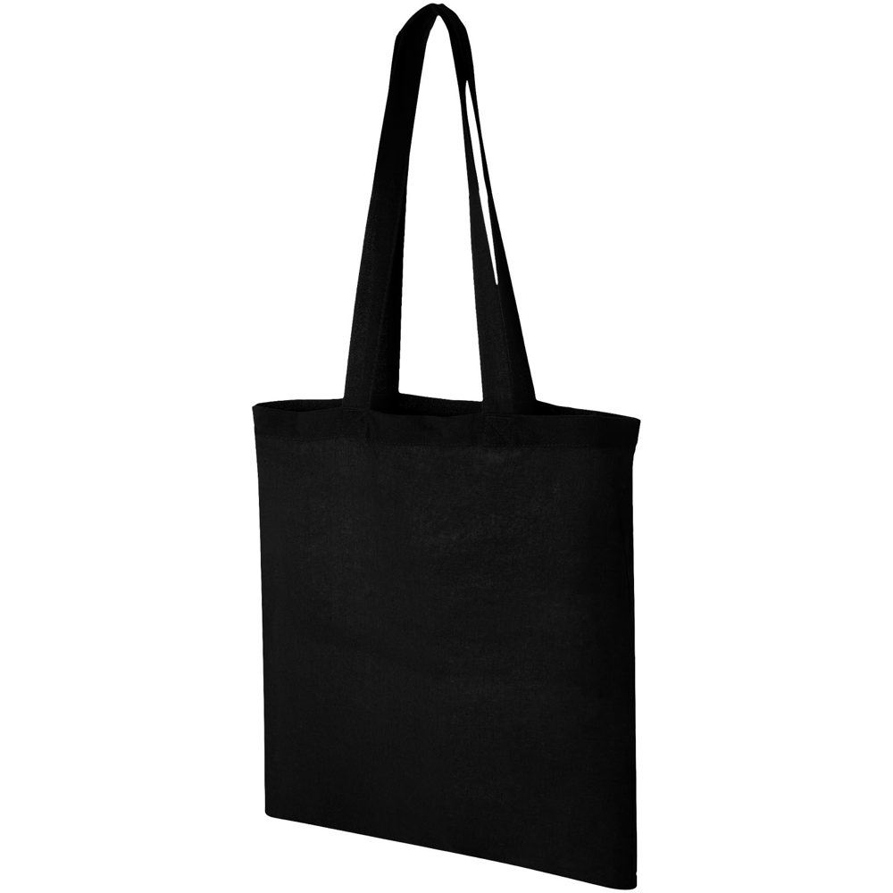 Carolina 100 g/m² katoenen draagtas 7L - voor bedrijven en relatiegeschenken - Zwart