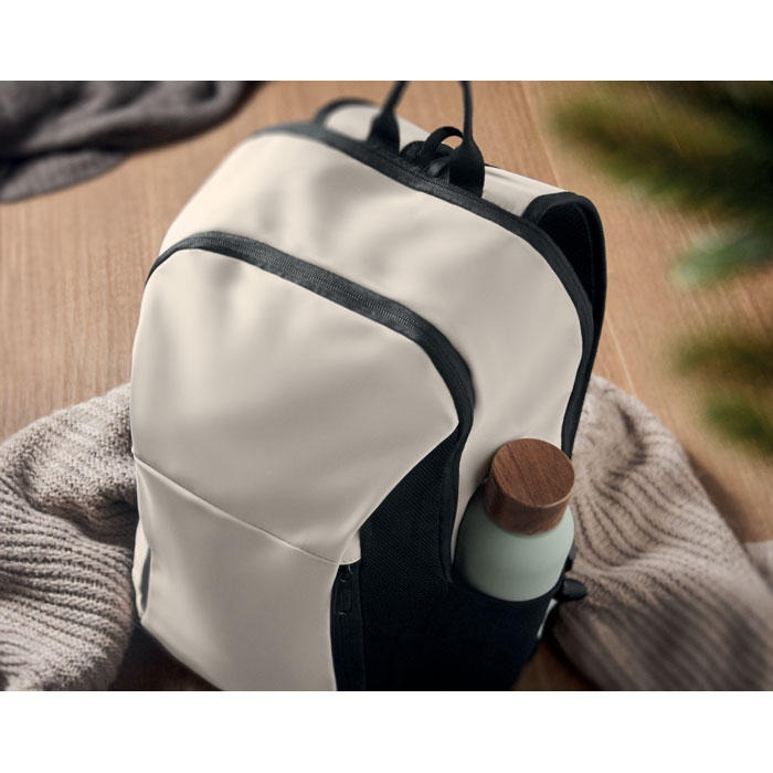 KOROVIN - 15" zachte PU laptop rugzak