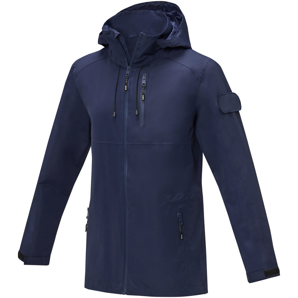 Kai uniseks lichtgewicht GRS gerecycled circulair jas - voor bedrijven en relatiegeschenken - Marineblauw