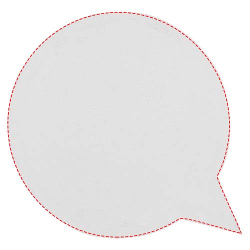 Sticky-Mate® tekstballonvormige gerecyclede sticky notes