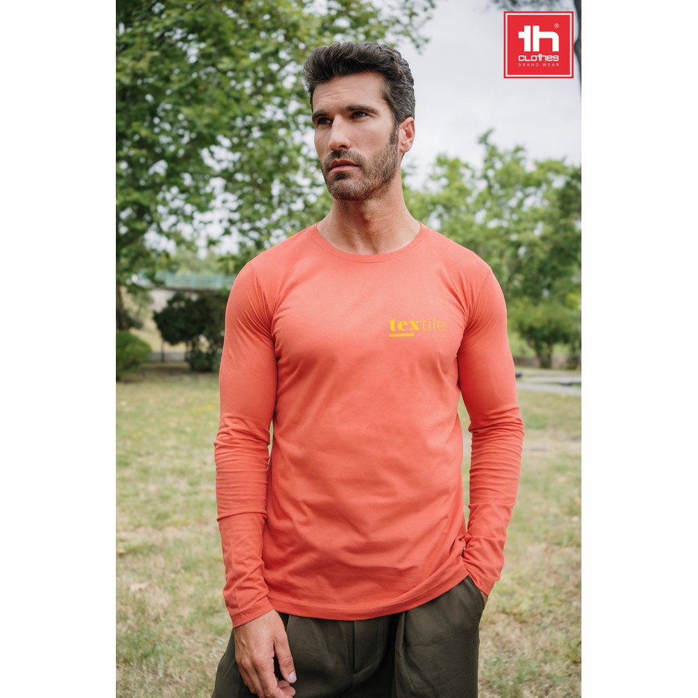 THC BUCHAREST. T-shirt met lange mouwen voor mannen - met logo of onbedrukt bestellen