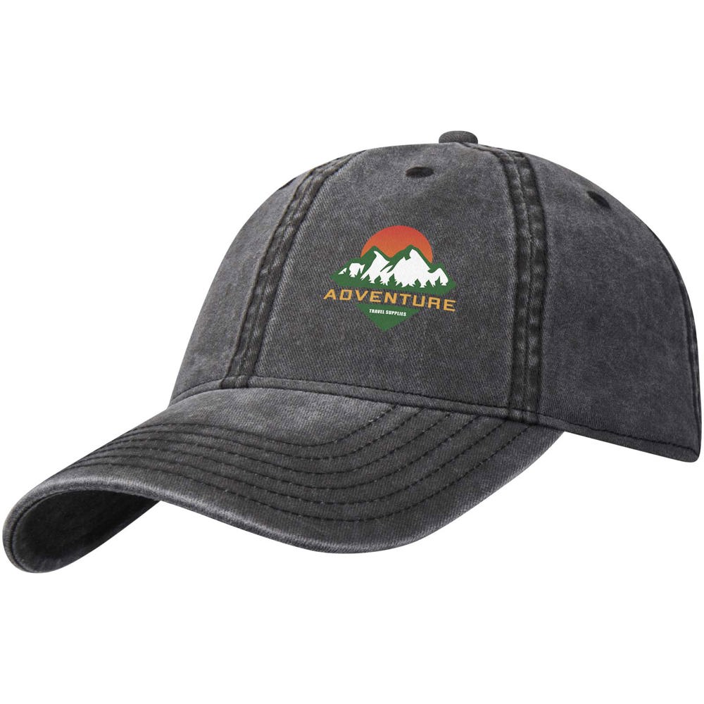 Grafton 270 g/m² 6 panel gewassen cap