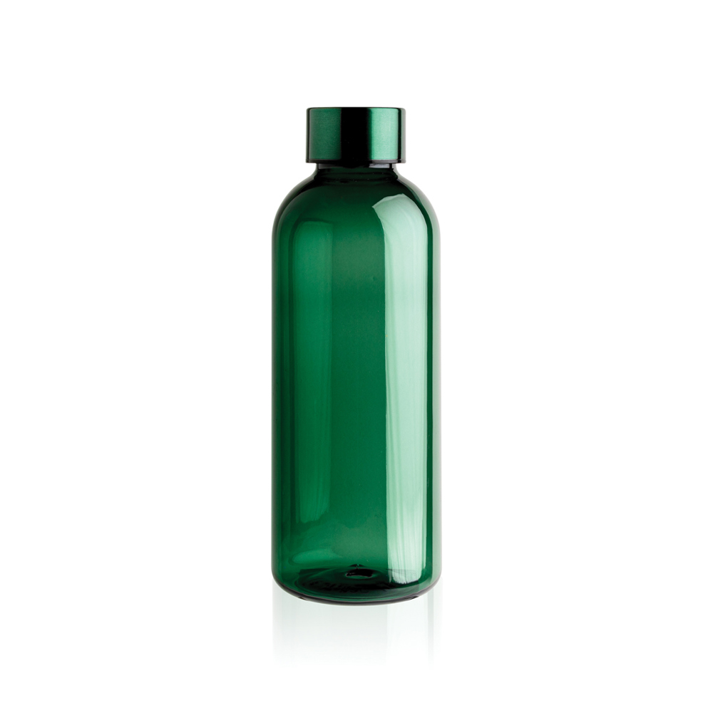 Lekvrije waterfles met metallic dop - kopen of bedrukken - groen (± PMS 5545 C)