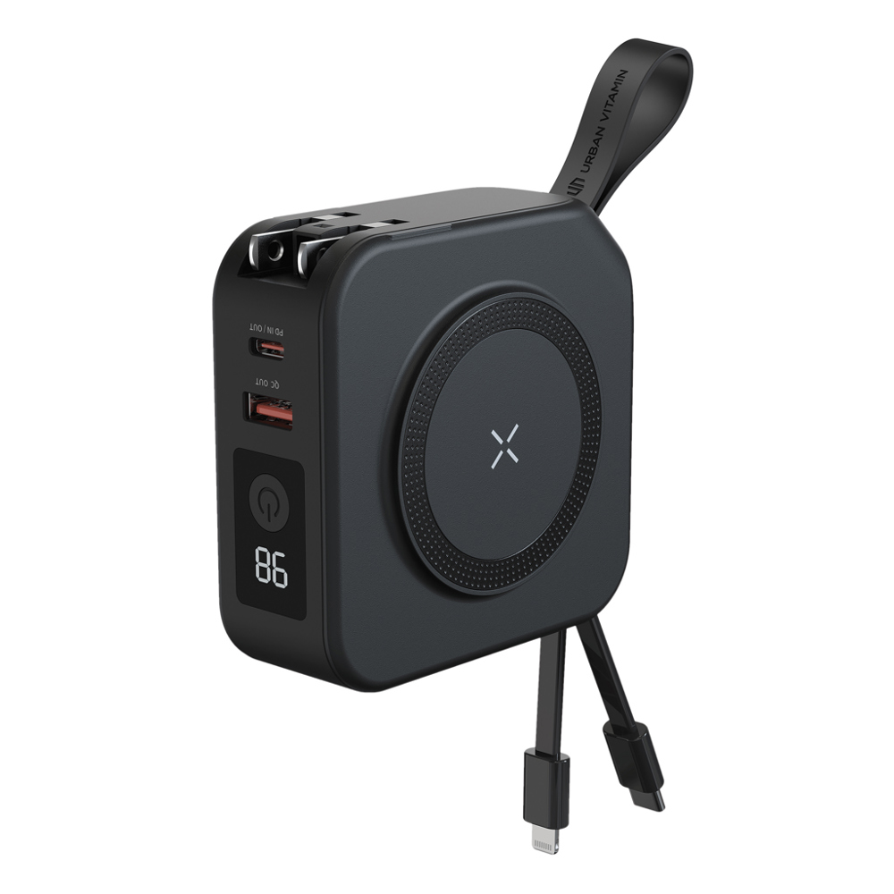 Urban Vitamin Saratoga 5-in-1 universele lader - voor bedrijven en relatiegeschenken