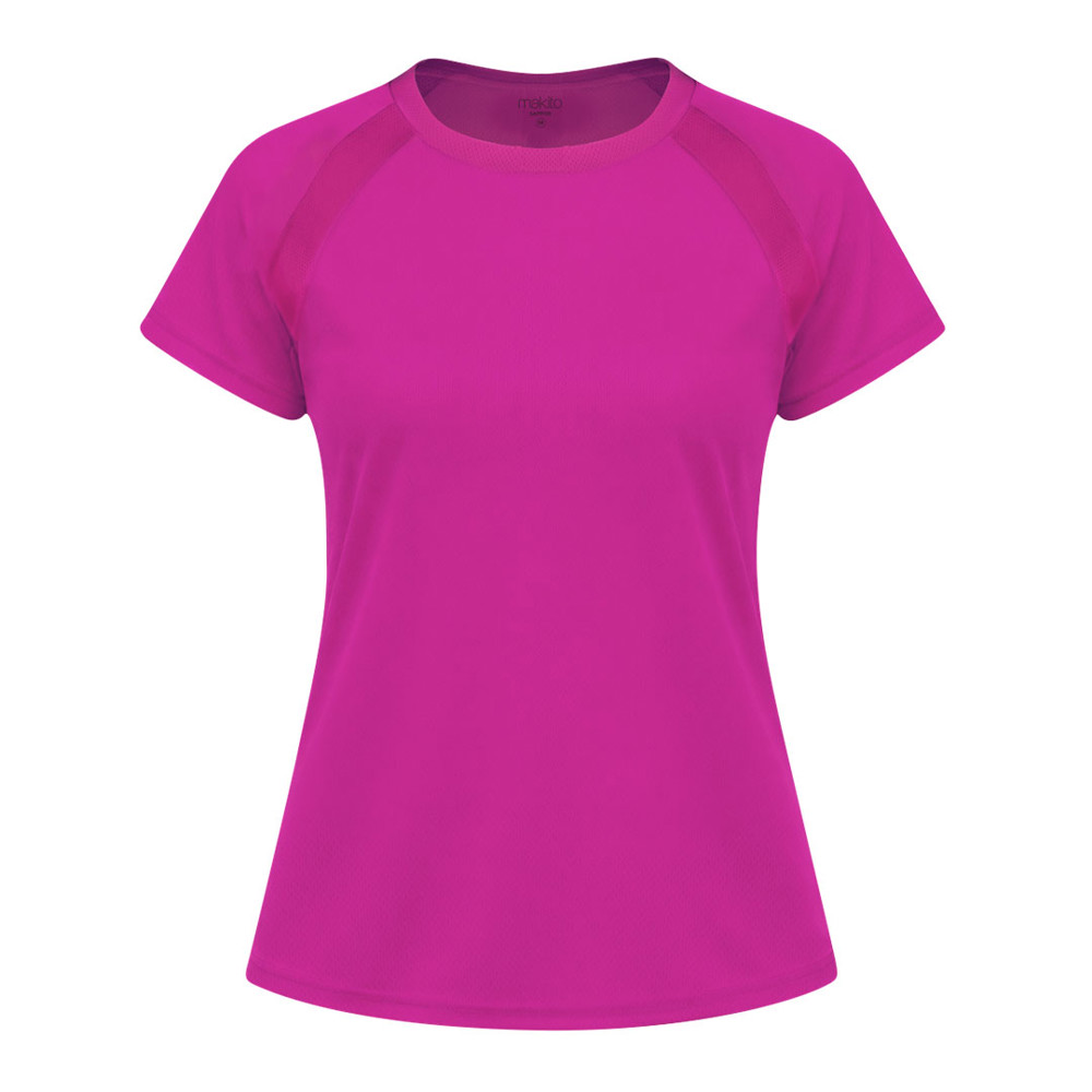 Dames T-Shirt Tecnic Sappor - met logo of onbedrukt bestellen - FUCSI
