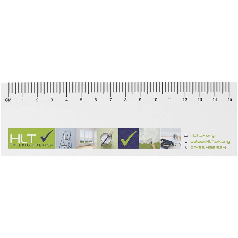 Sticky-Mate® gerecyclede sticky notes met bedrukte liniaal