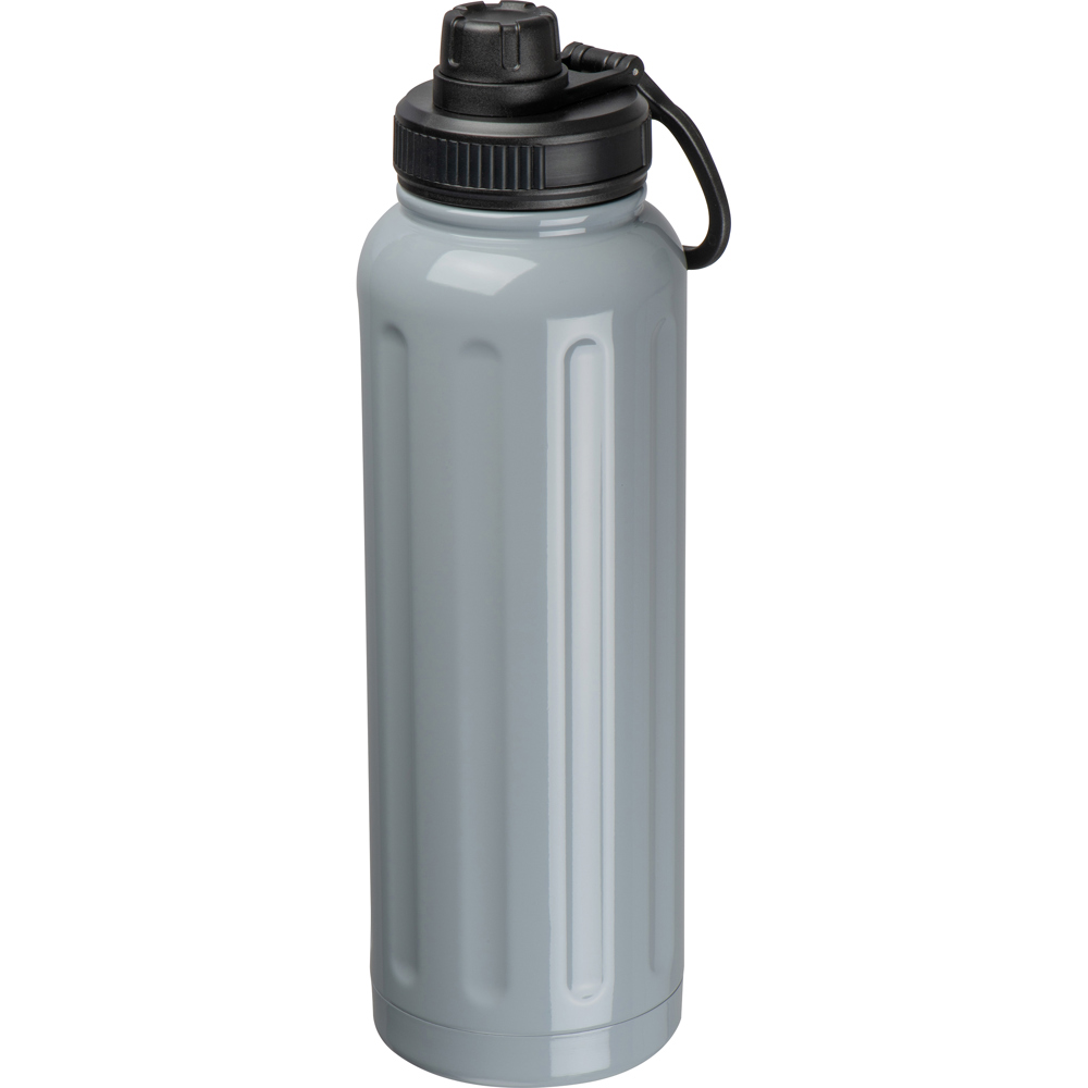 Dubbelwandige drinkfles 1200 ml - met logo of onbedrukt bestellen