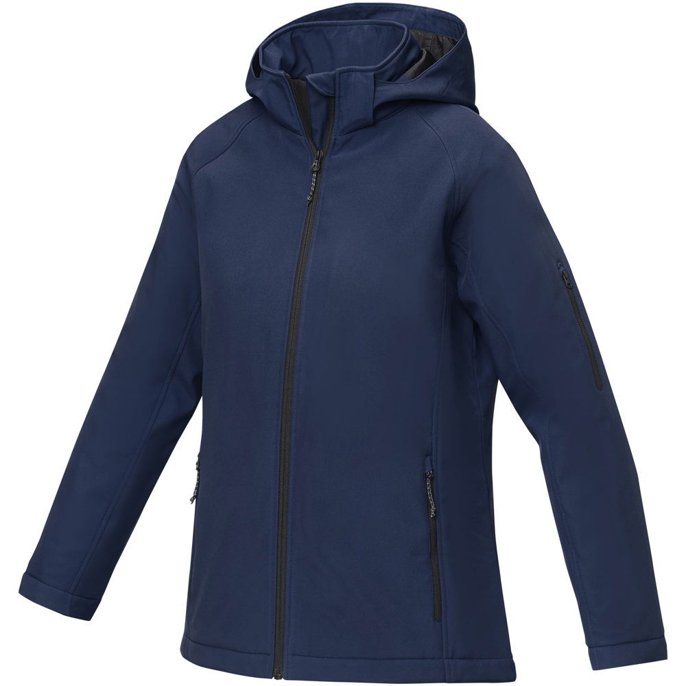Notus gewatteerd softshell damesjas - bedrukt of onbedrukt verkrijgbaar - Marineblauw