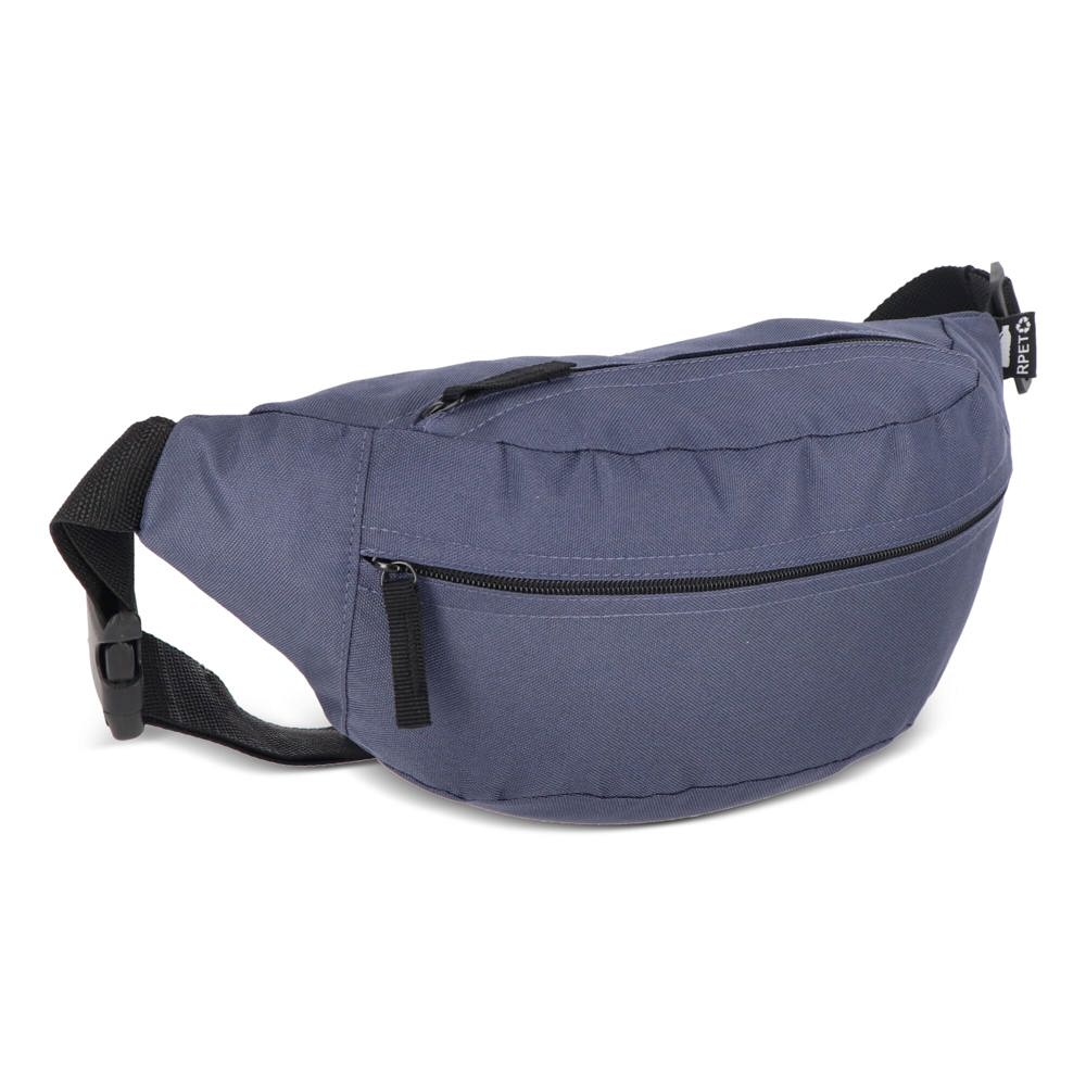 Crossbody tas R-PET 5L - kopen of bedrukken - Donkerblauw