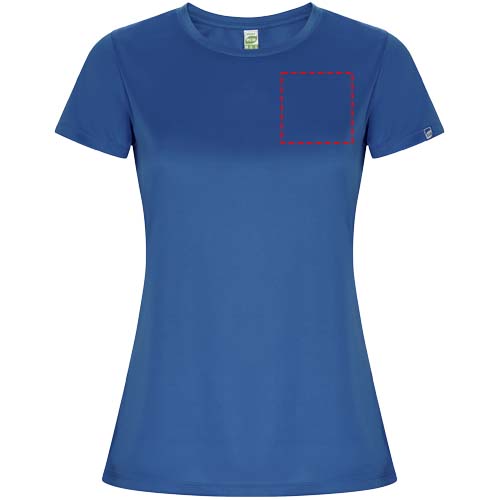 Imola 135 g/m² sportshirt met korte mouwen voor dames