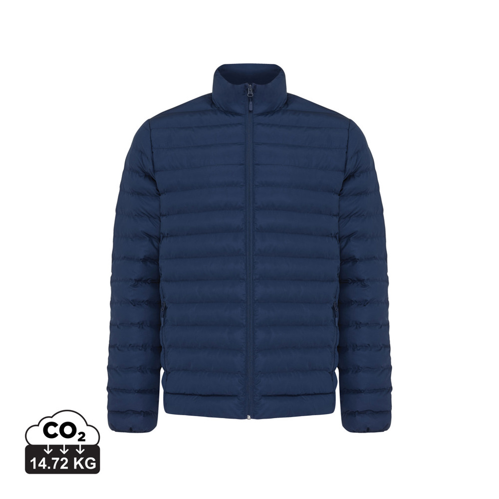 IQONIQ Maiko heren gerecycled polyester jas met voering