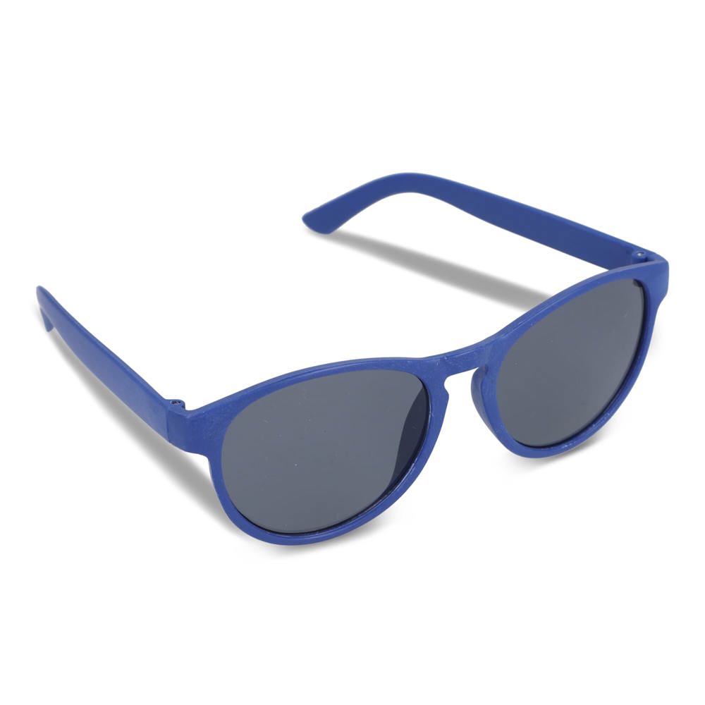 Eco zonnebril tarwestro Earth UV400 - voor bedrijven en relatiegeschenken - Blauw