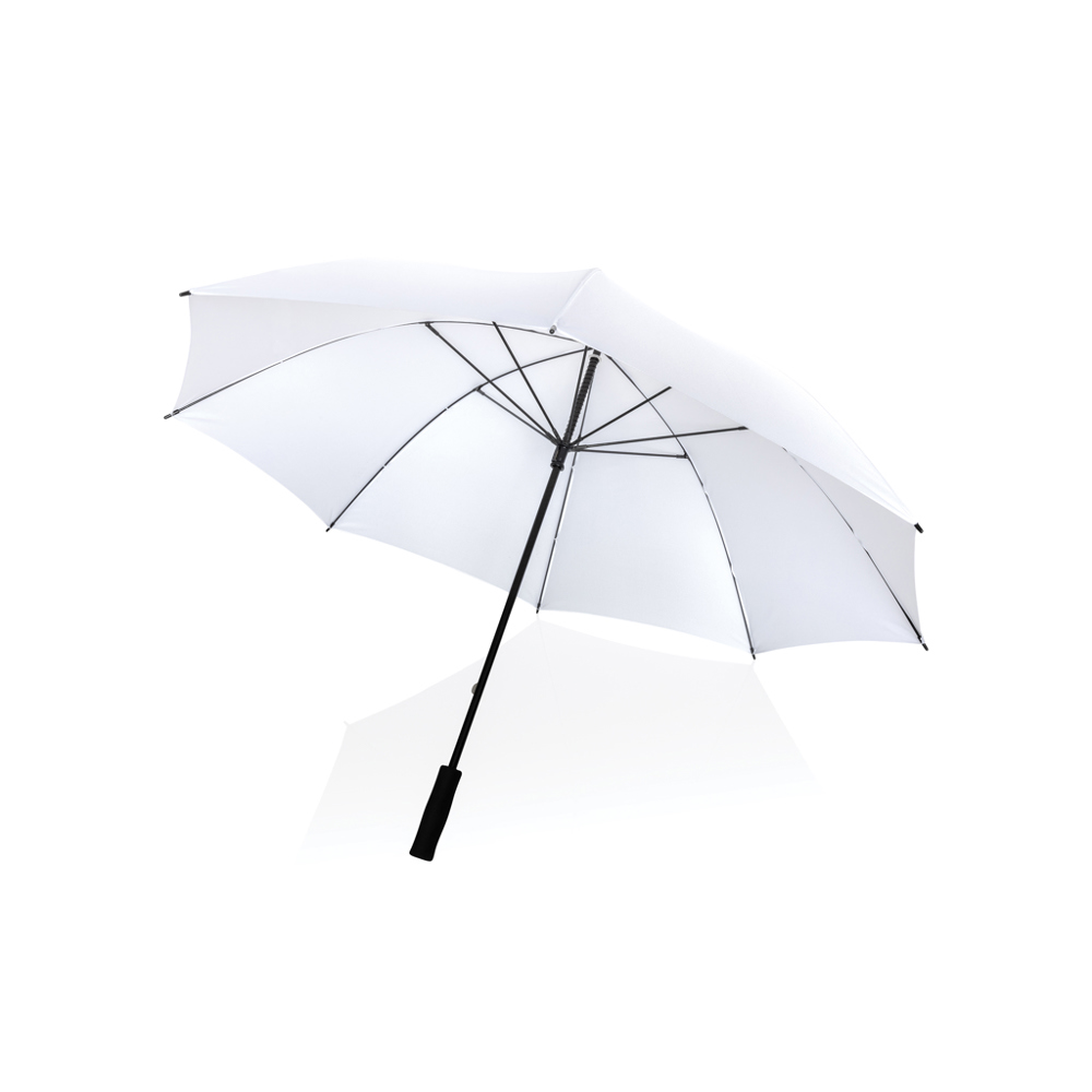 30" Impact AWARE™ RPET 190T storm proof paraplu - kopen of bedrukken - wit (± PMS White)