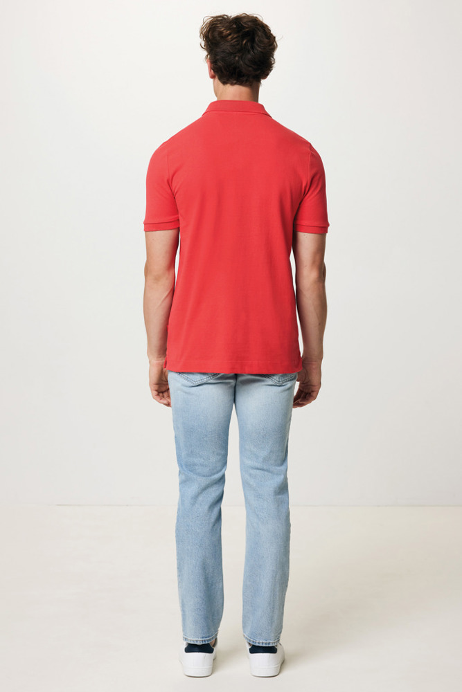 IQONIQ Yosemite gerecycled katoen pique polo