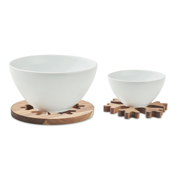 SCAGLIA - Acacia houten pothouders set