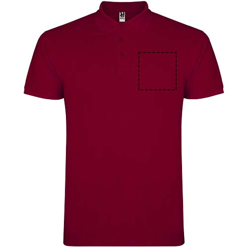 Star 200 g/m² herenpolo met korte mouwen