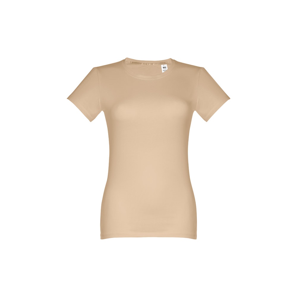 THC ANKARA WOMEN. T-shirt voor vrouwen - voor bedrijven en relatiegeschenken - Licht Bruin