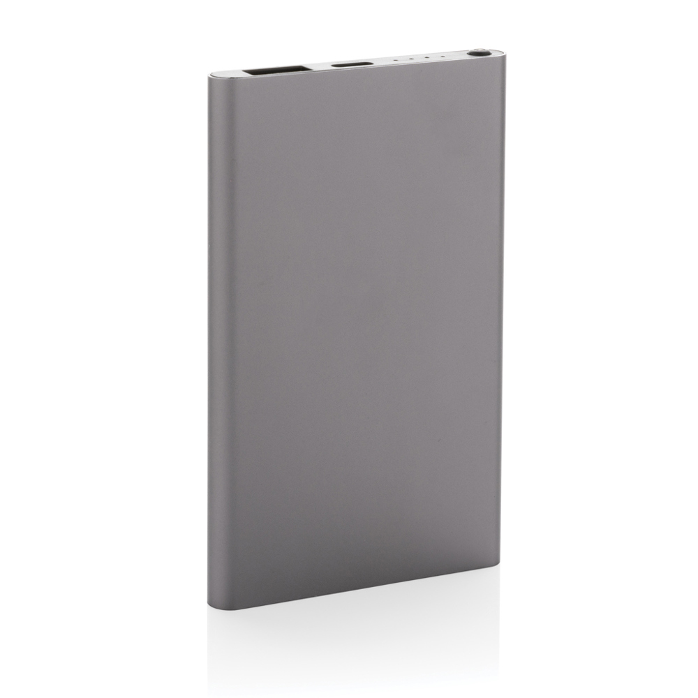RCS gerecycled plastic/alu 4000 mah powerbank met type C