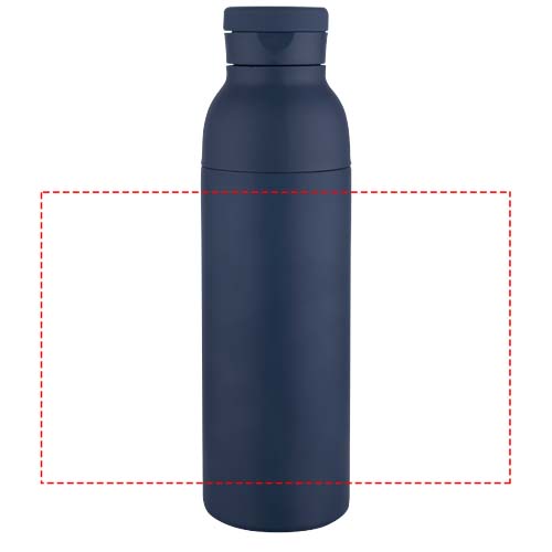 Illuminate 650 ml RCS gerecyclede roestvrijstalen dubbelwandige geïsoleerde waterfles