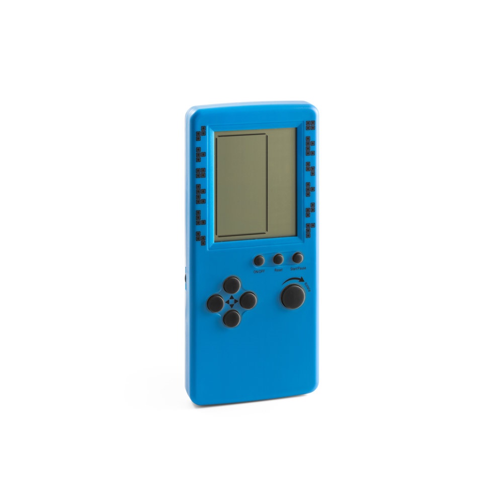 BRANSON. Klassieke console met 26 games in ABS - voor bedrijven en relatiegeschenken - Royal Blauw