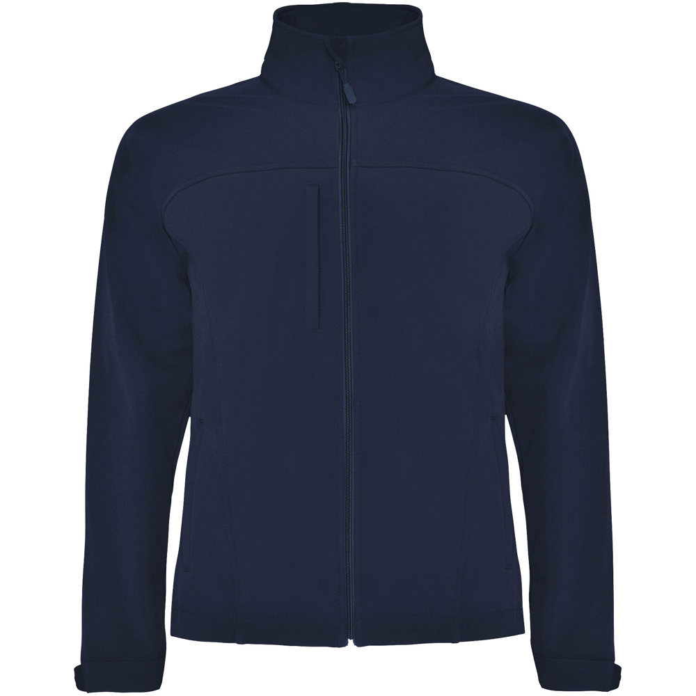 Rudolph unisex softshell jack - voor bedrijven en relatiegeschenken - Marineblauw