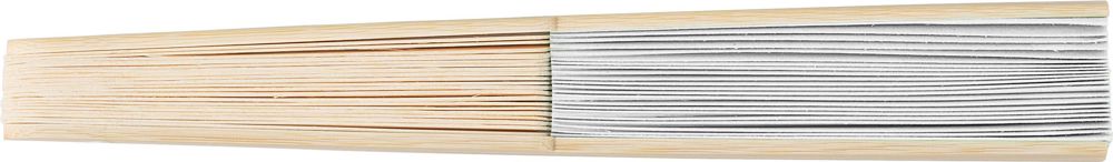 Bamboe handwaaier Elio - kopen of bedrukken - Wit