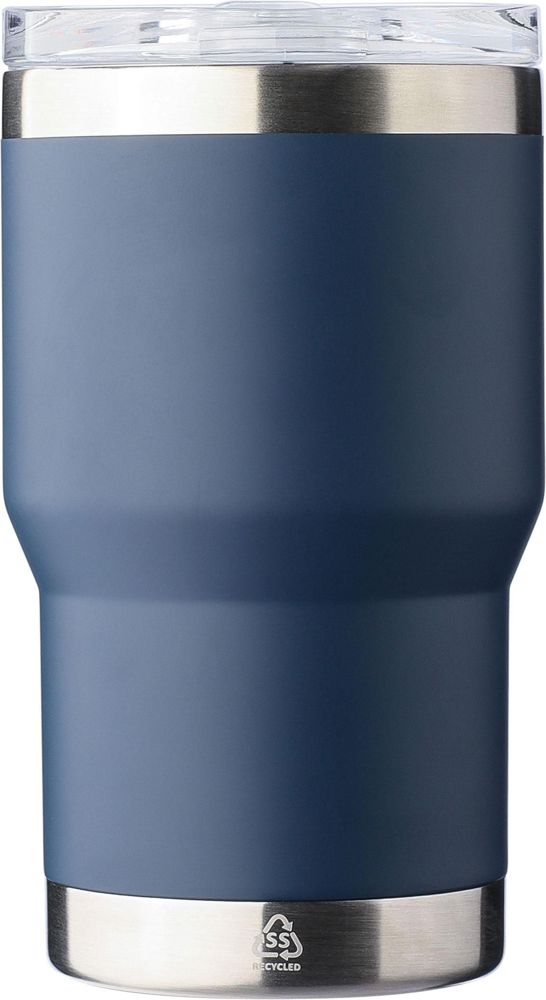Gerecyclede roestvrijstalen dubbelwandige to go mok (350 ml) Ayen