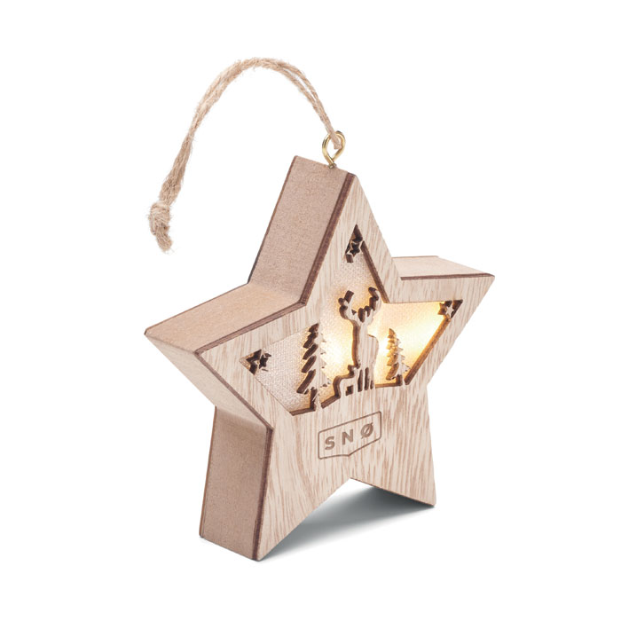 STARLIGHT - MDF ster met licht