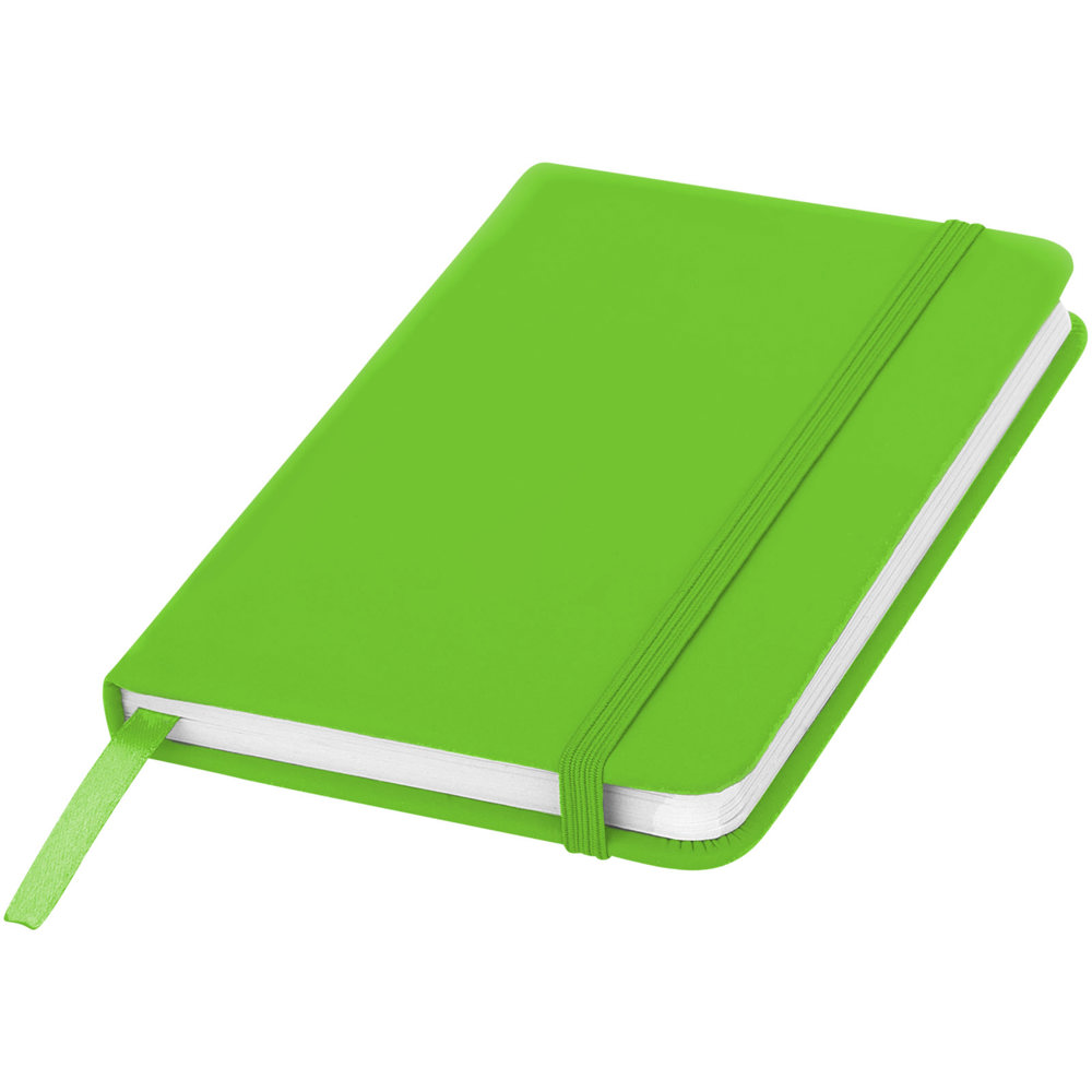 Spectrum A6 hardcover notitieboek - bedrukt of onbedrukt verkrijgbaar - Limegroen