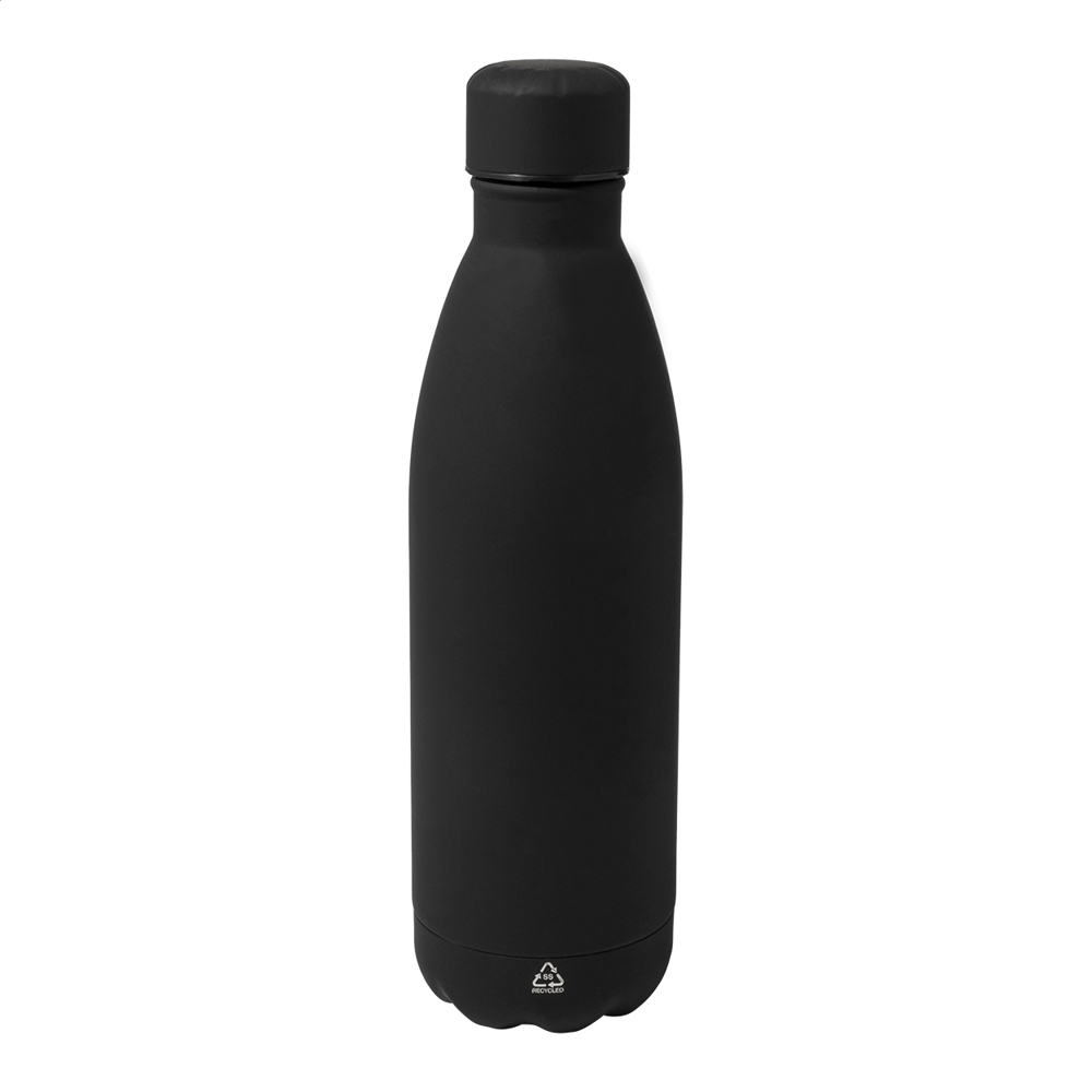 Refill Soft - Fles van gerecycled roestvrij staal - kopen of bedrukken - zwart