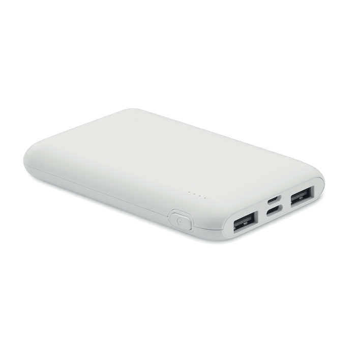 POWER52C - Powerbank 5000 mAh - kopen of bedrukken - wit