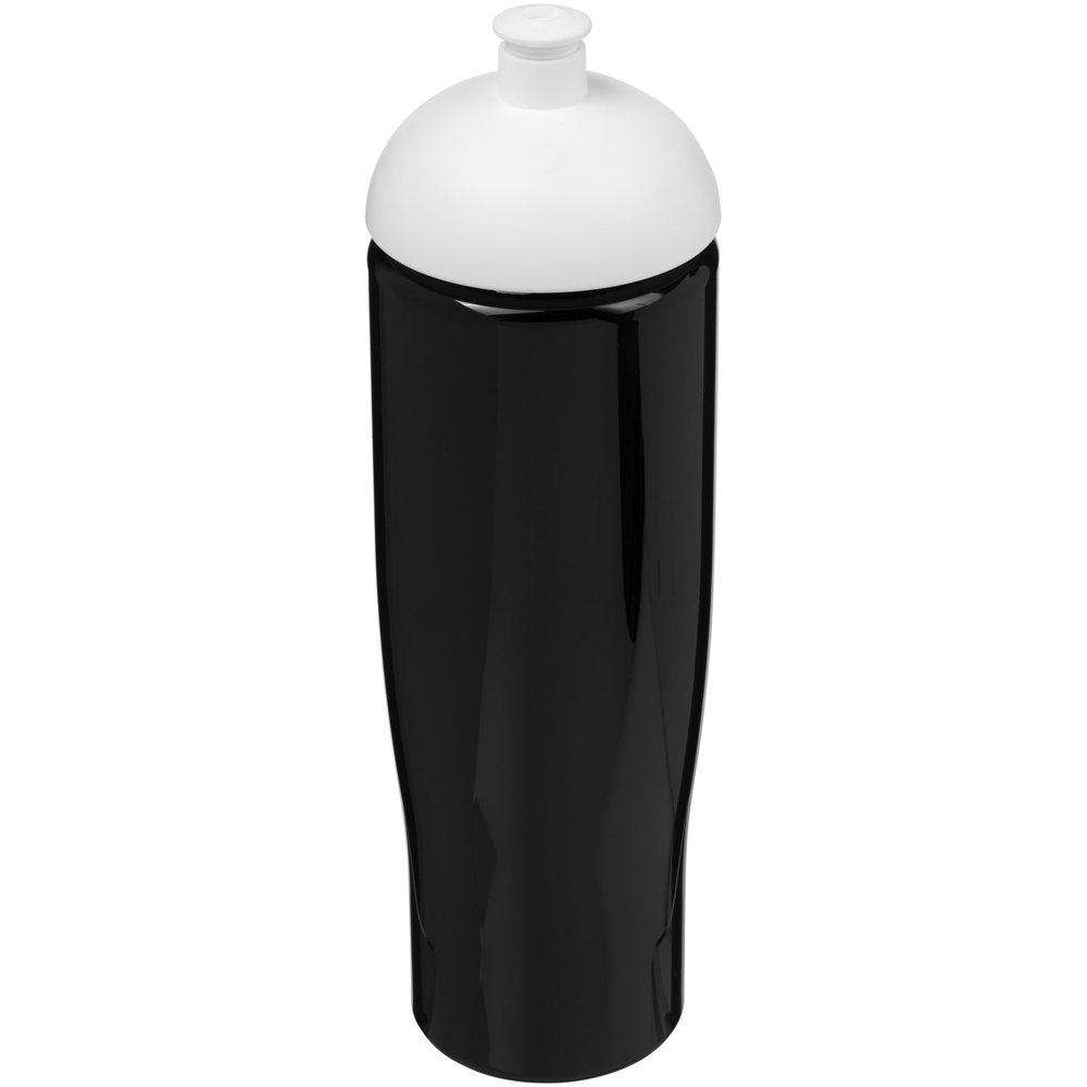 H2O Active® Tempo 700 ml bidon met koepeldeksel - bedrukt of onbedrukt verkrijgbaar - Zwart, Wit