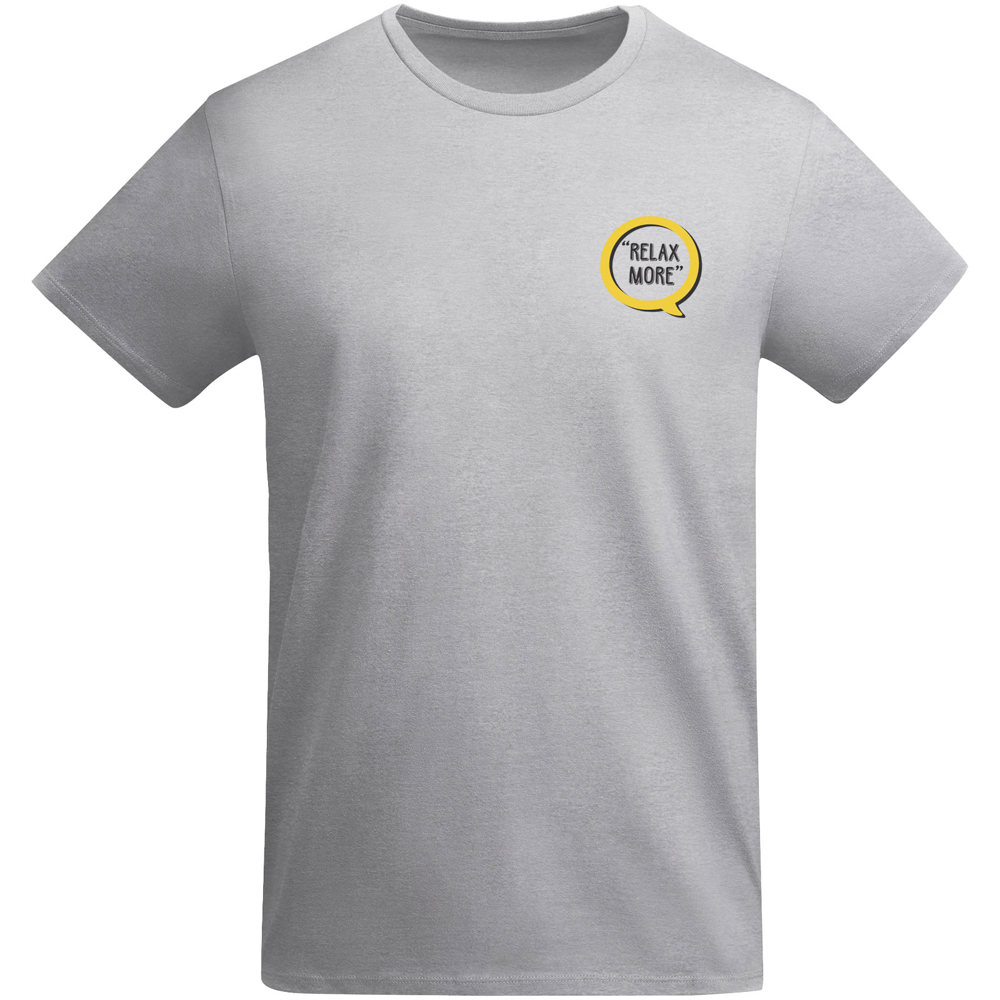 Breda 175 g/m² biologisch katoenen herenshirt met korte mouwen