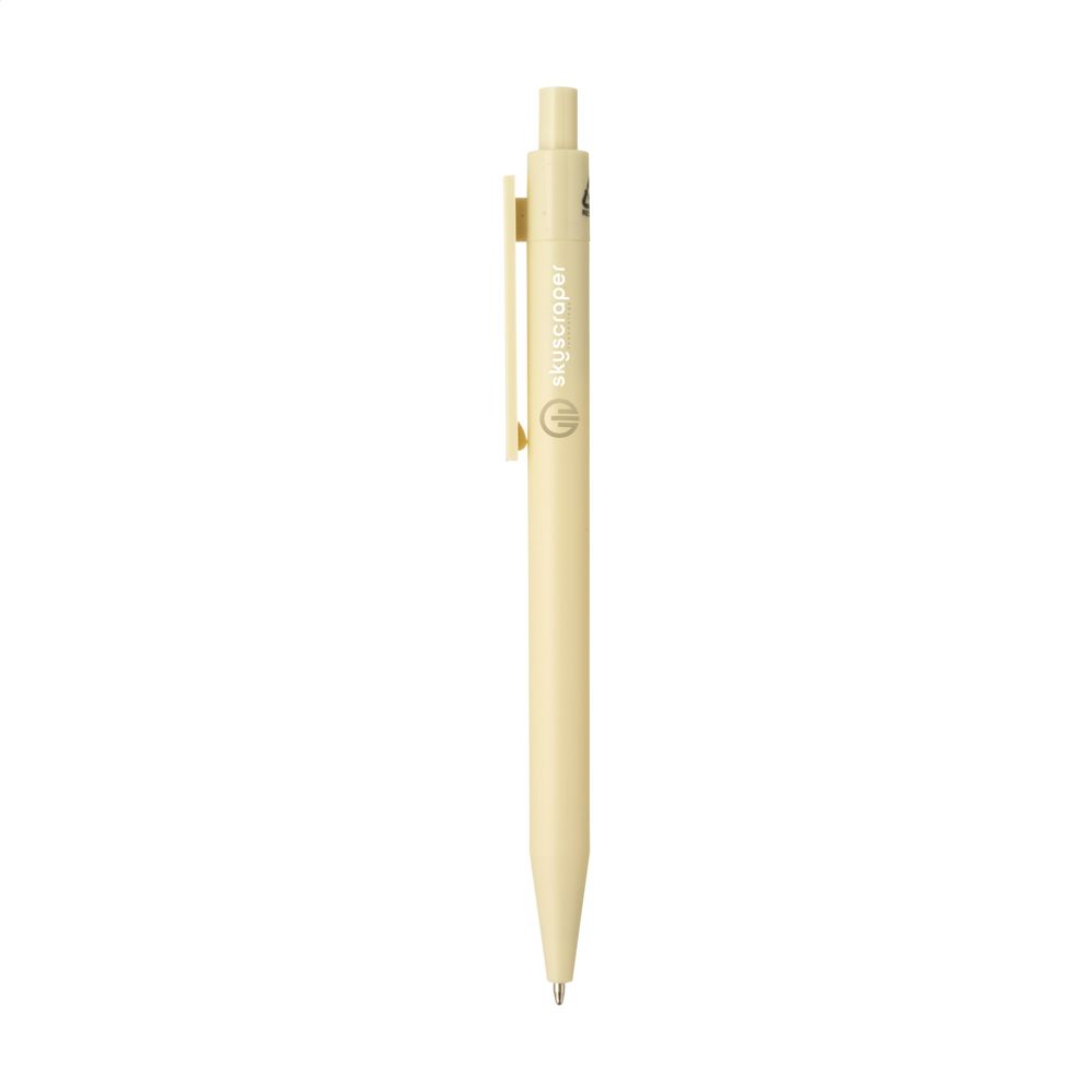 DigiClip GRS Recycled Pen - bedrukt of onbedrukt verkrijgbaar - Beige