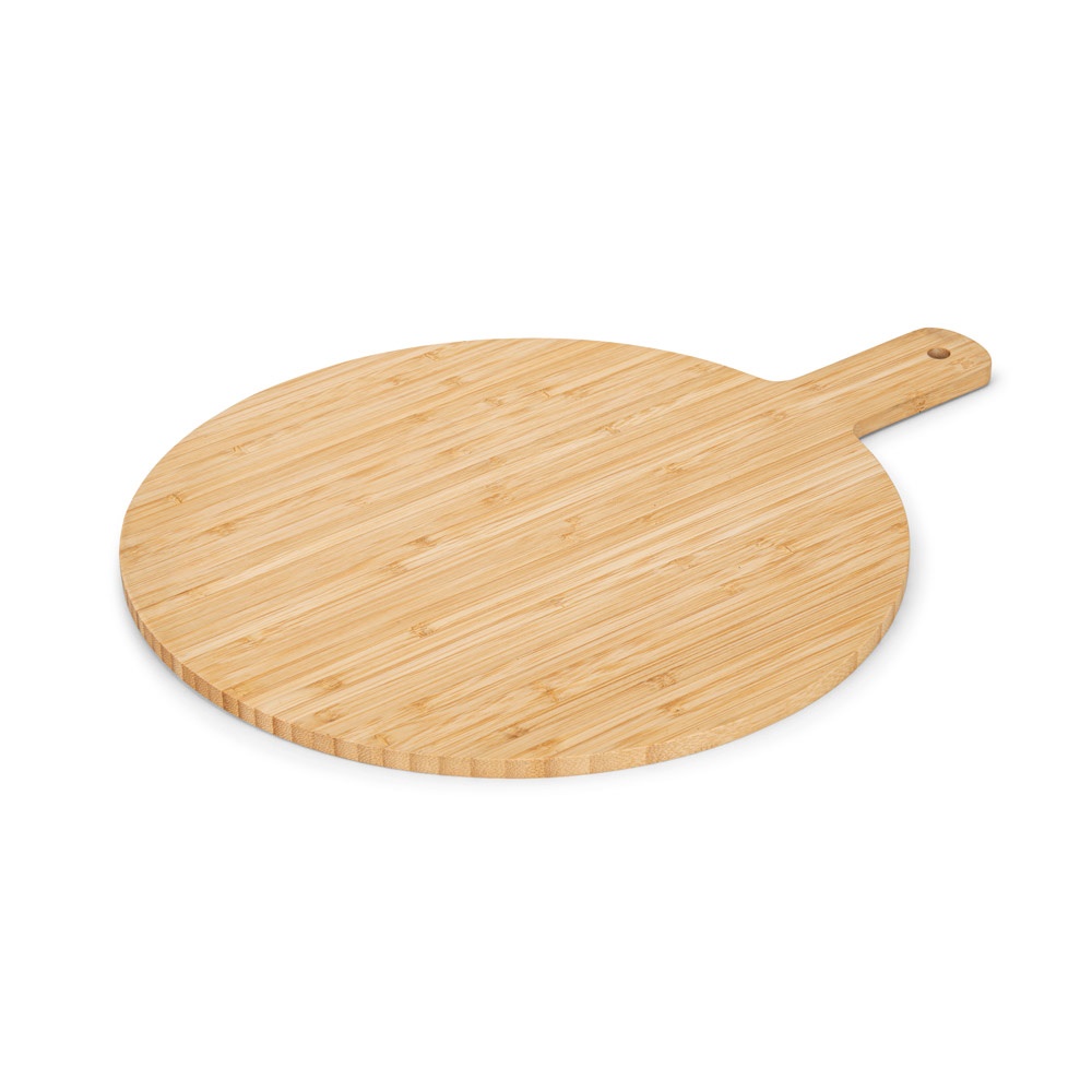 CHEESANO. Ronde bamboe serveerplank