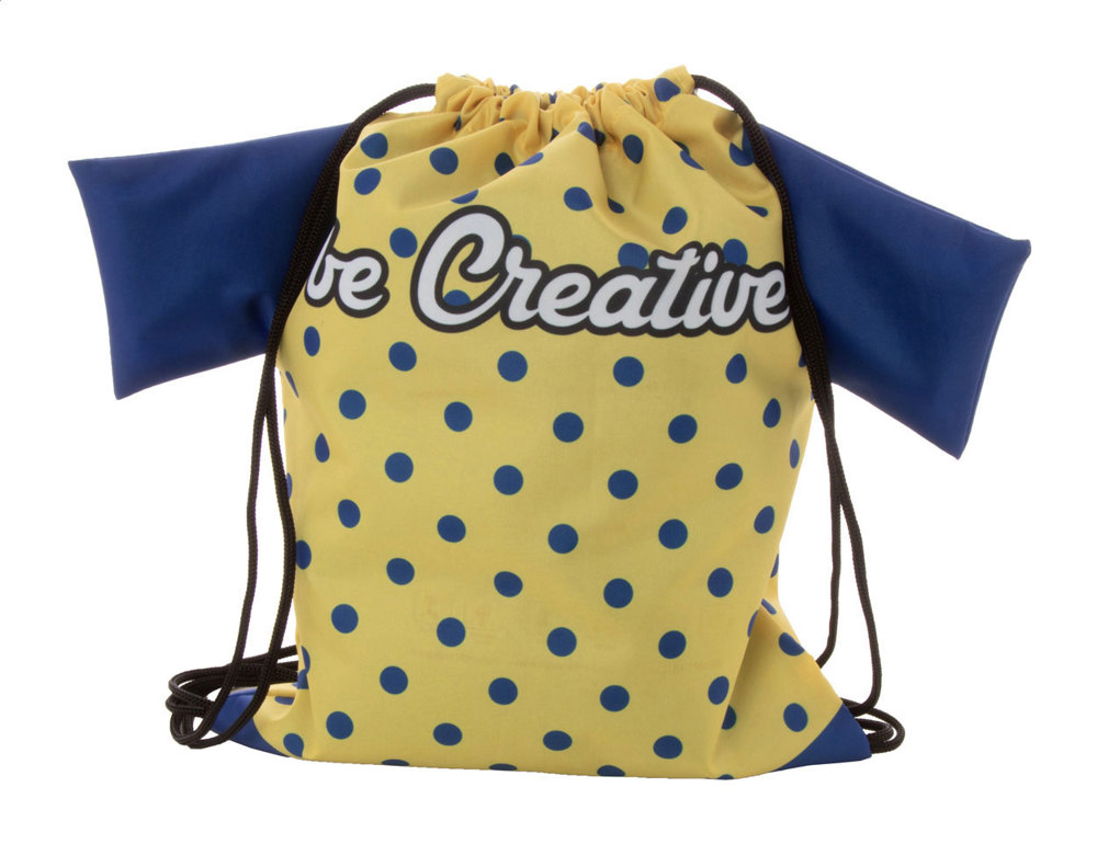 CreaDraw T Kids - custom made trekkoord tas voor kinderen - kopen of bedrukken - zwart
