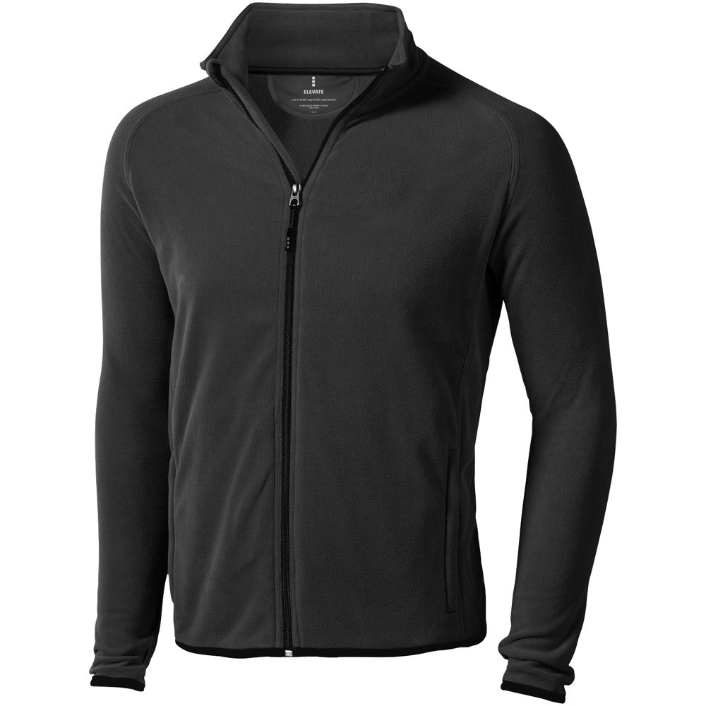 Brossard fleece heren jas met ritssluiting - kopen of bedrukken - antraciet