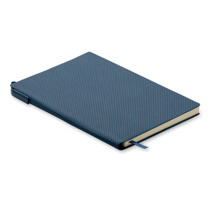 NOTA - A5 PU notitieboek met pen - voor bedrijven en relatiegeschenken - Marineblauw