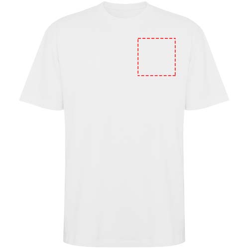 Bull 210 g/m² oversized unisex T-shirt met korte mouwen